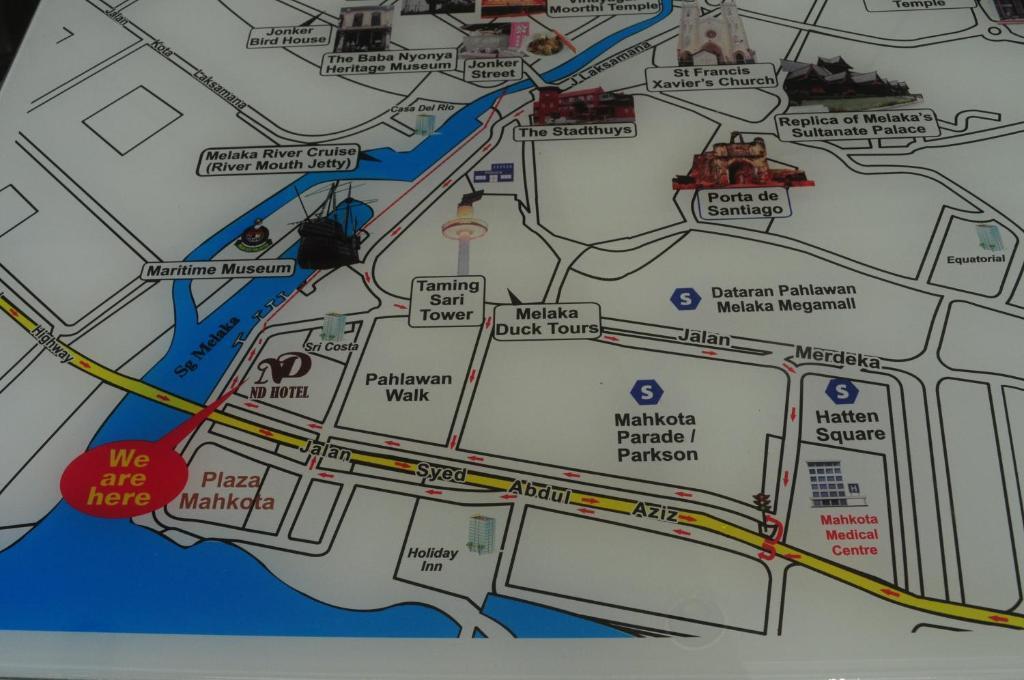 Nd Hotel Malacca エクステリア 写真
